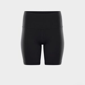 TNA Black High-Rise Bike Shorts (worn once)